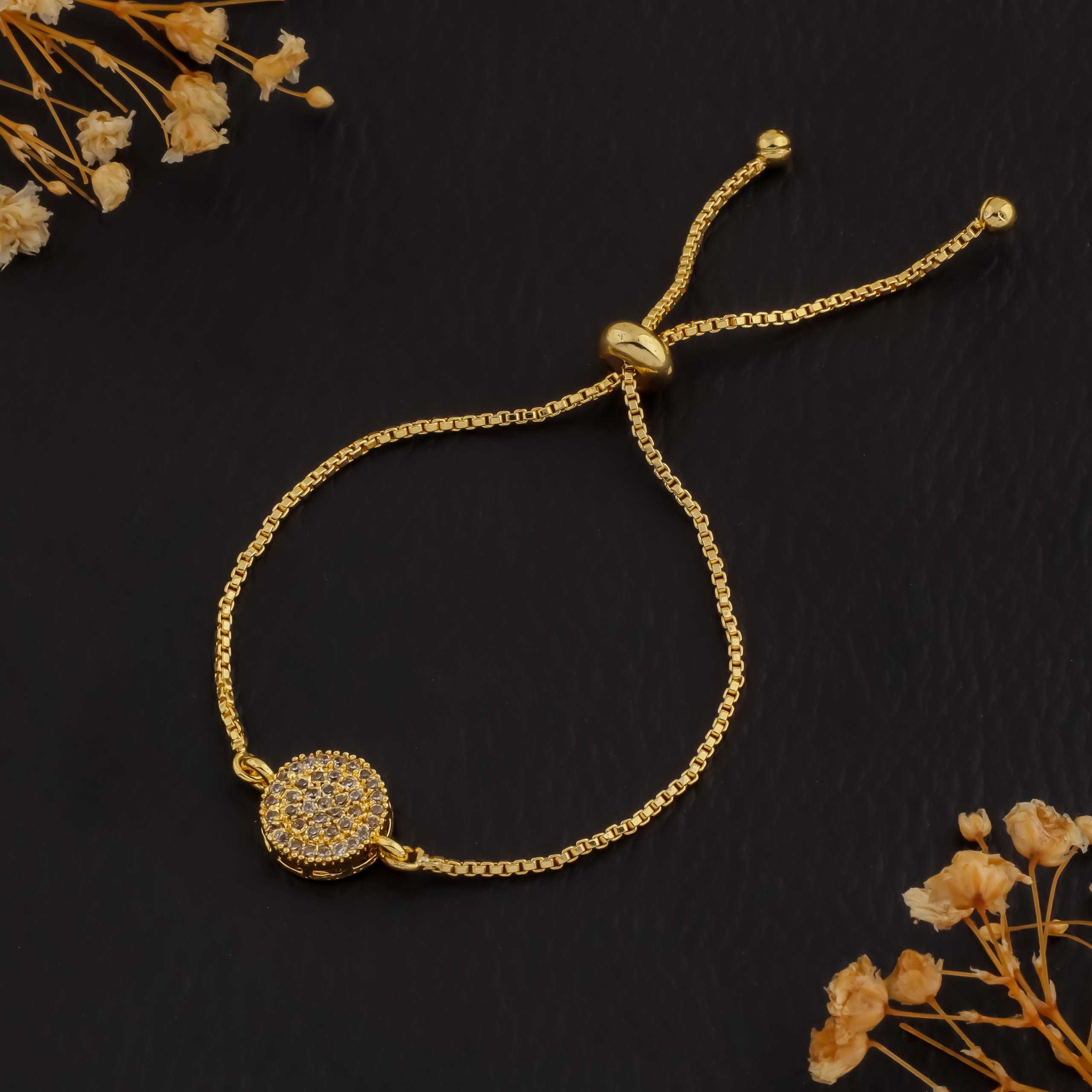 Ynf Brass Womens Jewellery Wholesale AD Diamond Bracelet Manufacturer - Jewellery Export