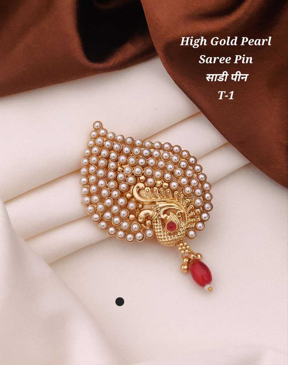 Ynf Brass Womens Jewellery Wholesale Antique Saree Pins Manufacturer - Jewellery Export