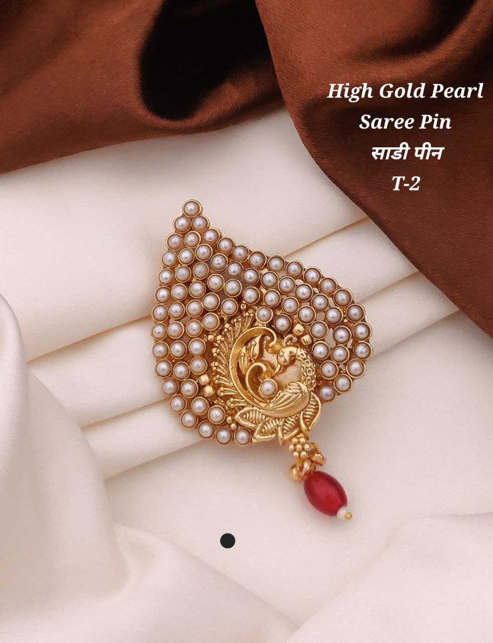 Ynf Brass Womens Jewellery Wholesale Antique Saree Pins Manufacturer - Jewellery Export