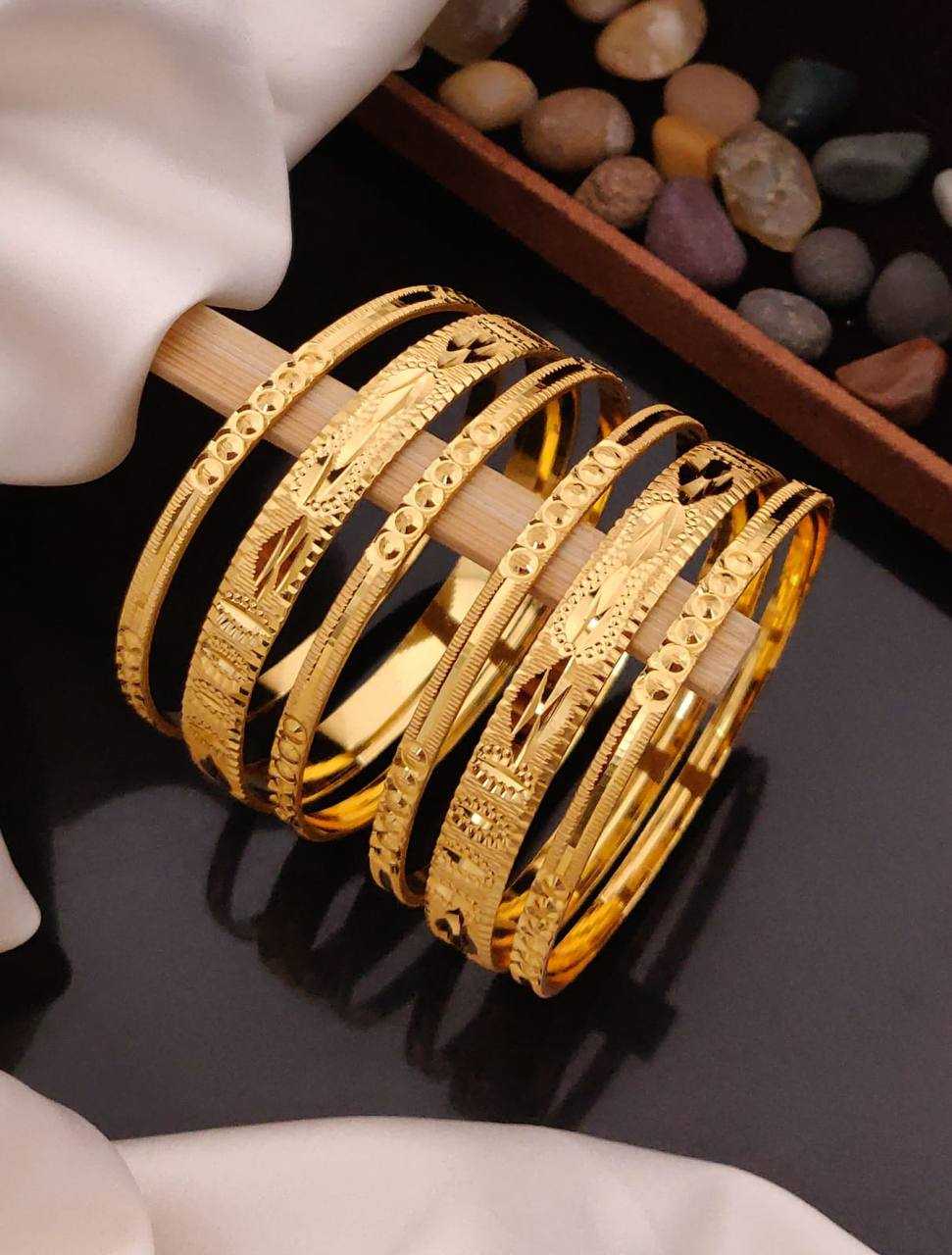 Ynf Brass Womens Jewellery Wholesale Brass Gold Bangles Designer Bangles Manufacturer - Jewellery Export