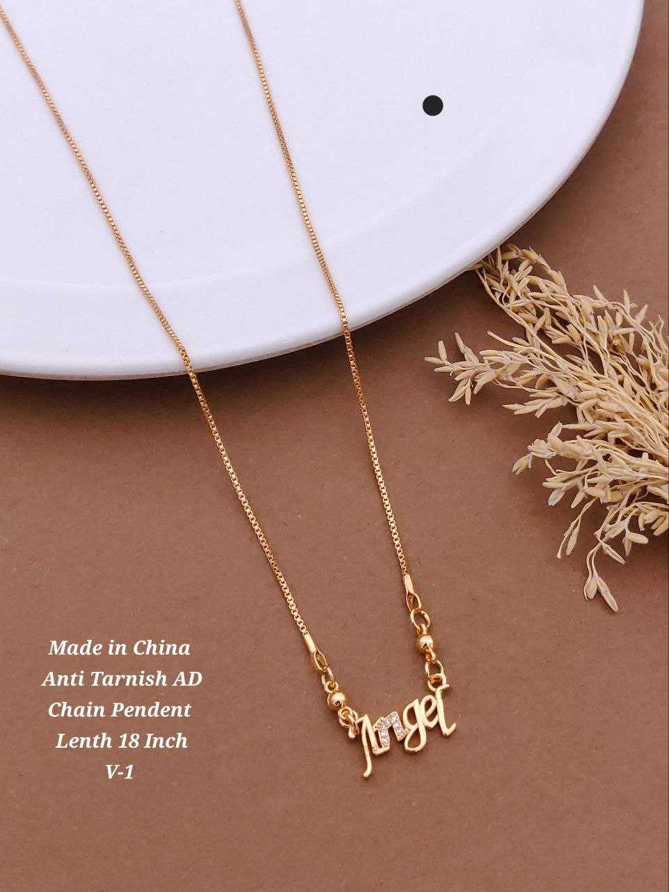 Ynf Brass Womens Jewellery Wholesale Chain Pendant Set Manufacturer - Jewellery Export