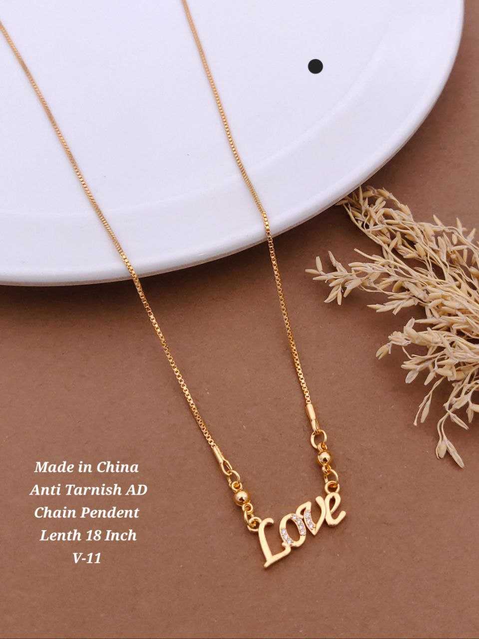 Ynf Brass Womens Jewellery Wholesale Chain Pendant Set Manufacturer - Jewellery Export