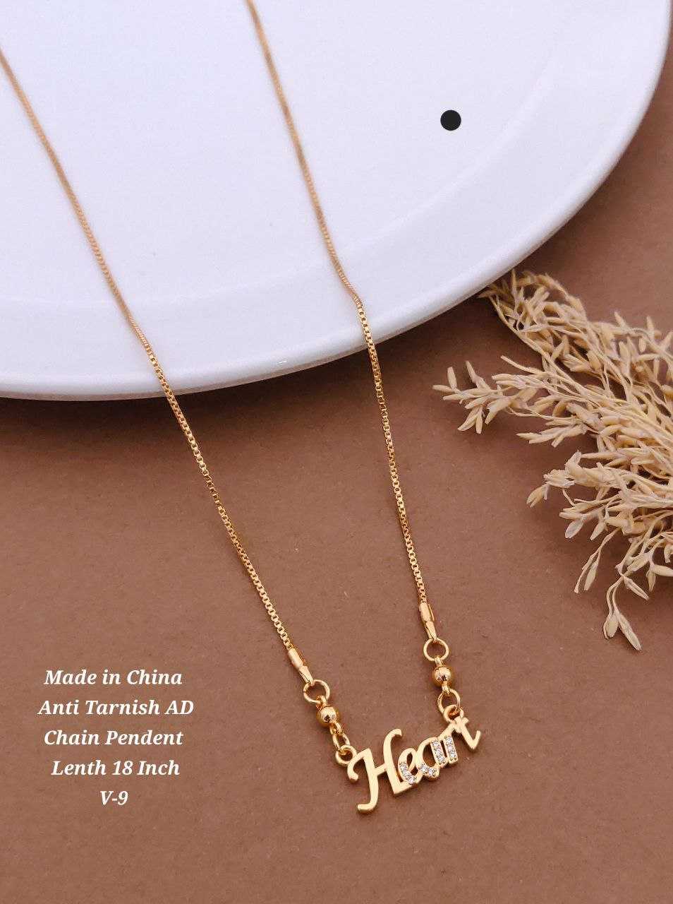 Ynf Brass Womens Jewellery Wholesale Chain Pendant Set Manufacturer - Jewellery Export