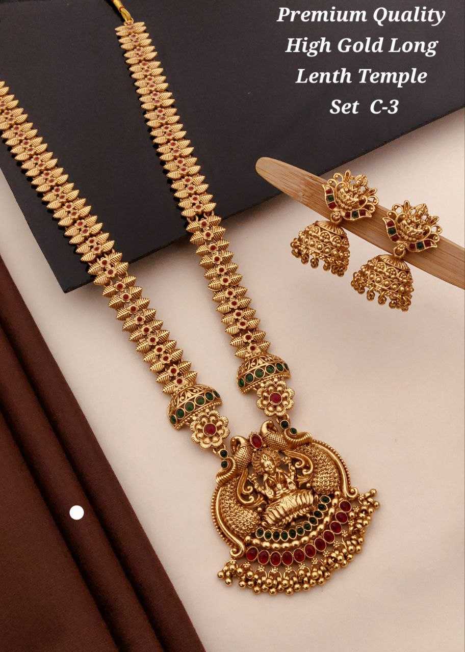 Ynf Brass Womens Jewellery Wholesale Long Sets Fancy Mala Necklaces Manufacturer - Jewellery Export