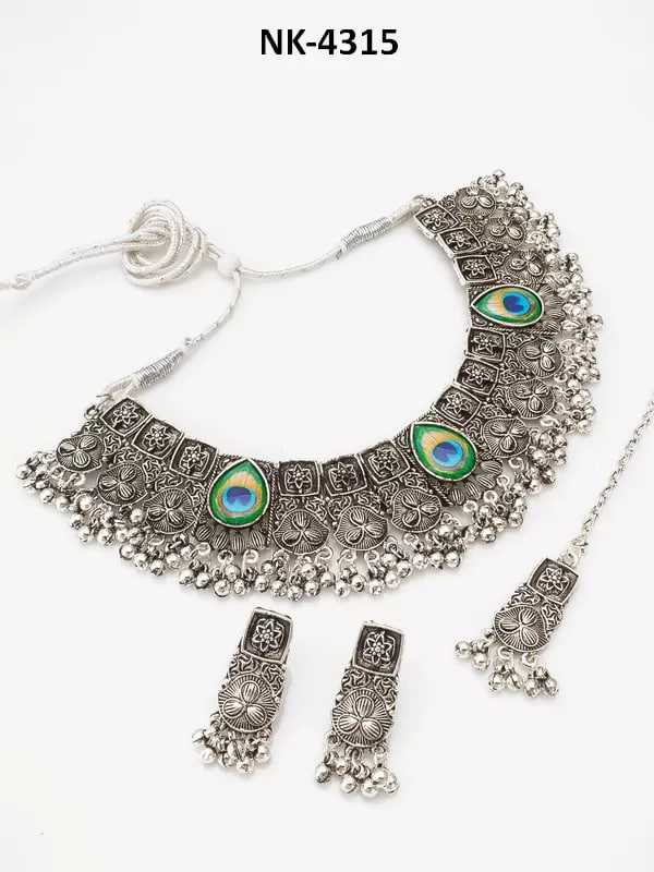 Ynf Brass Womens Jewellery Wholesale Oxidized Jewellery Set Manufacturer - Jewellery Export