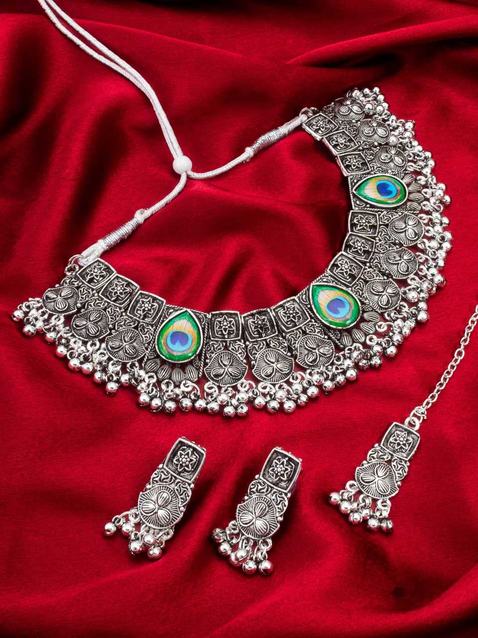 Ynf Brass Womens Jewellery Wholesale Oxidized Jewellery Set Manufacturer - Jewellery Export