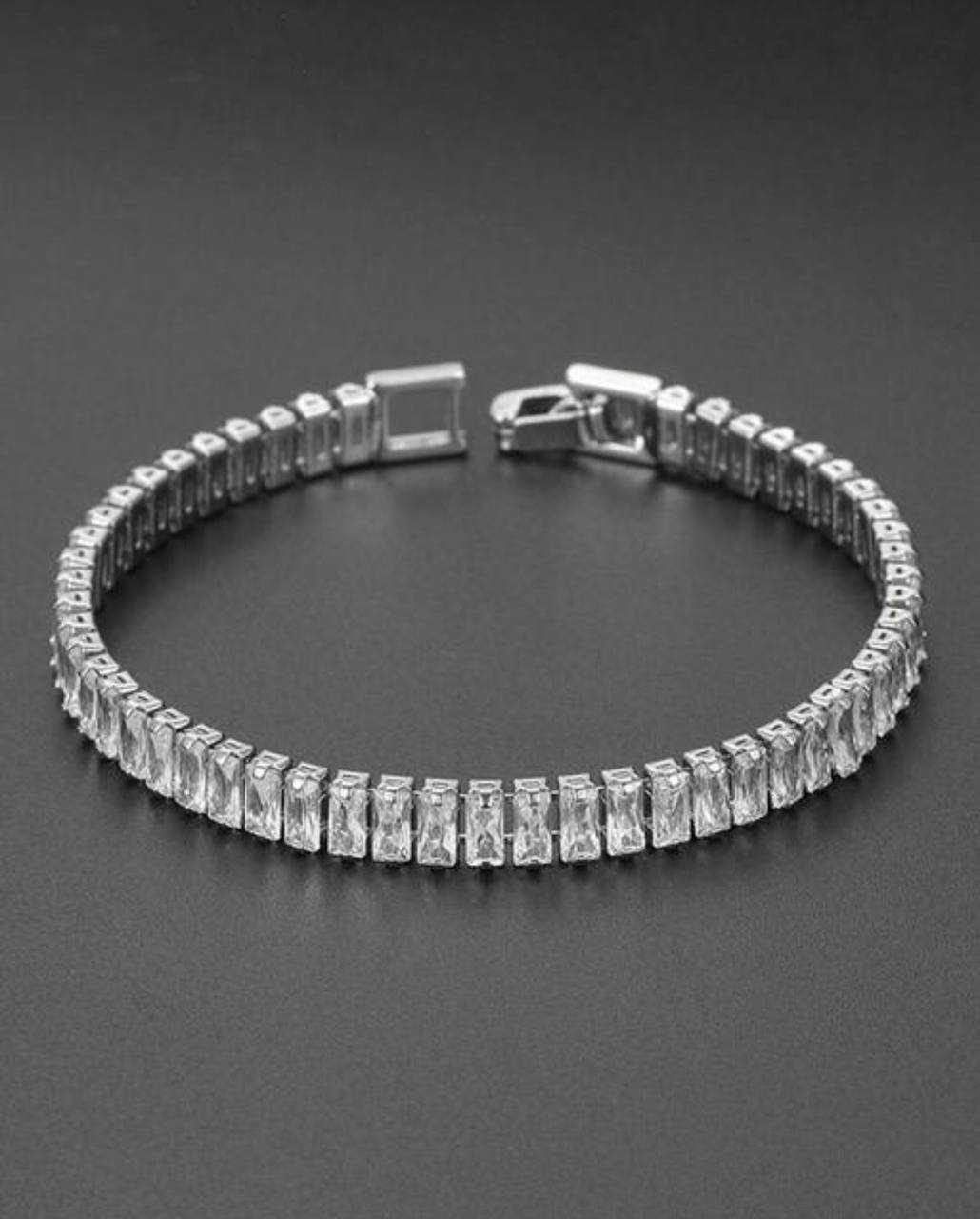 Ynf Brass Womens Jewellery Wholesale AD Diamond Bracelet Diamond Bracelets Manufacturer - Jewellery Export