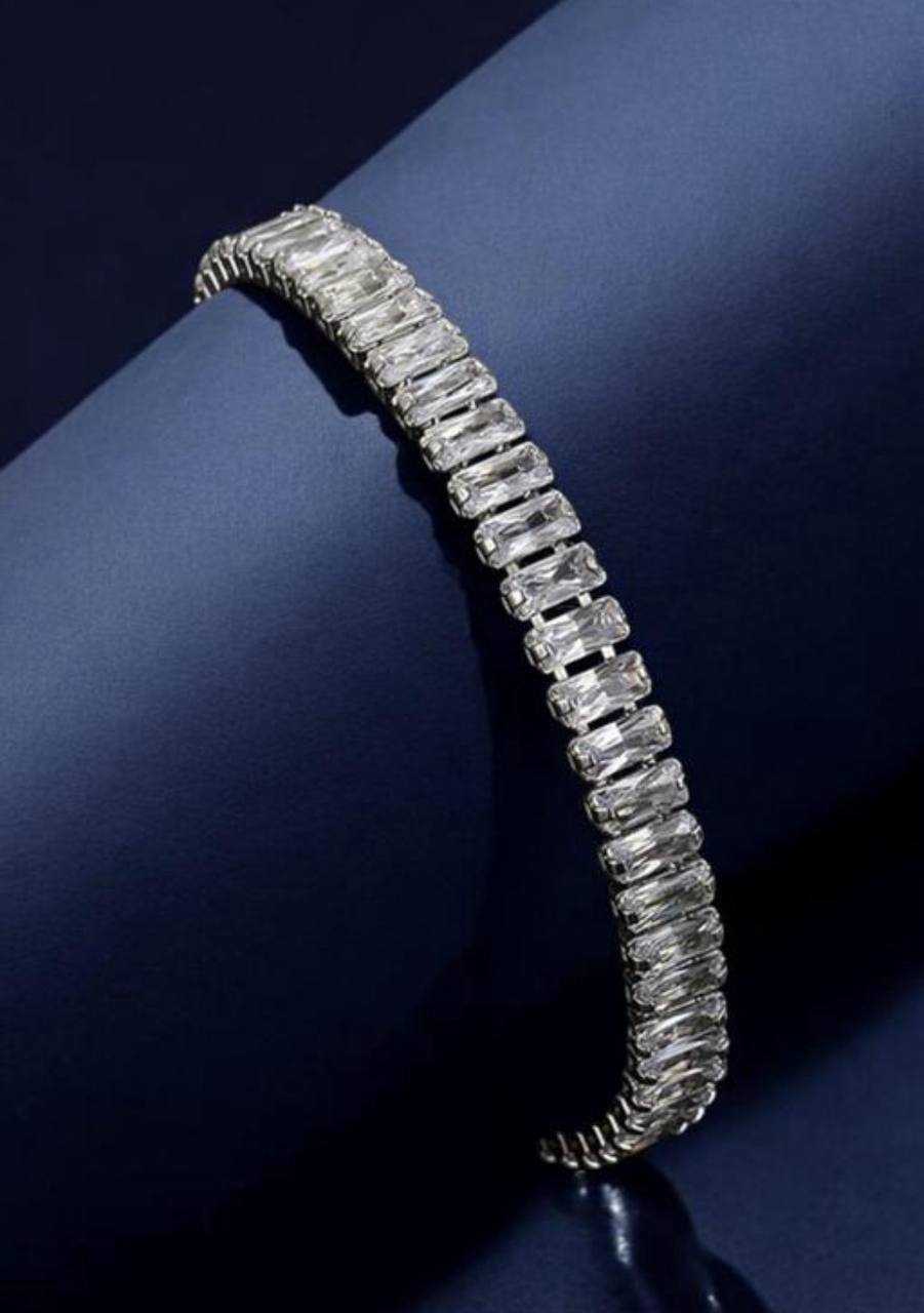 Ynf Brass Womens Jewellery Wholesale AD Diamond Bracelet Diamond Bracelets Manufacturer - Jewellery Export