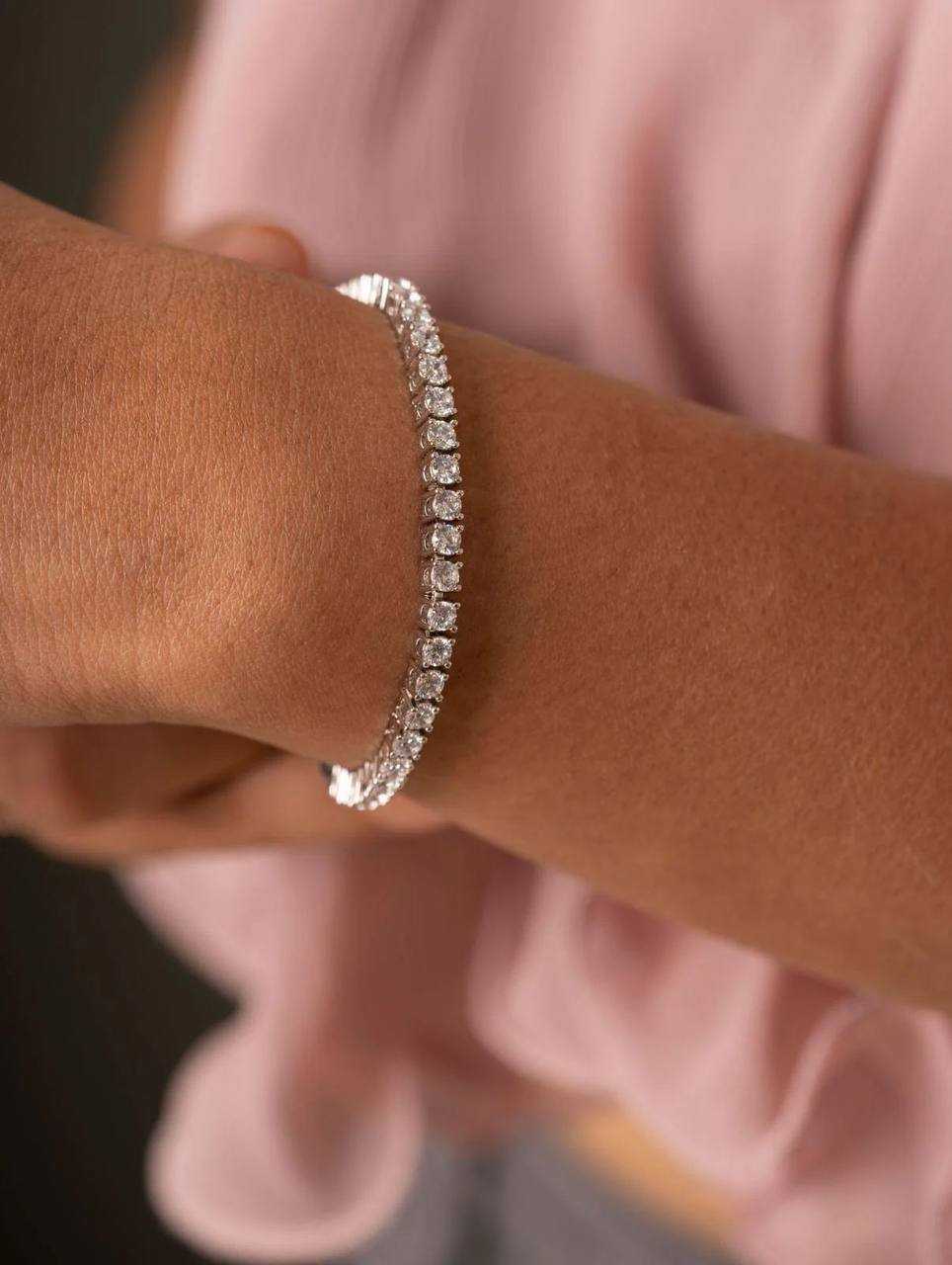 Ynf Silver Plated KESH191 01 Womens Jewellery Wholesale Diamond Bracelets Silver Plated Jewelry Party Wear Jewelry Manufacturer - Jewellery Export