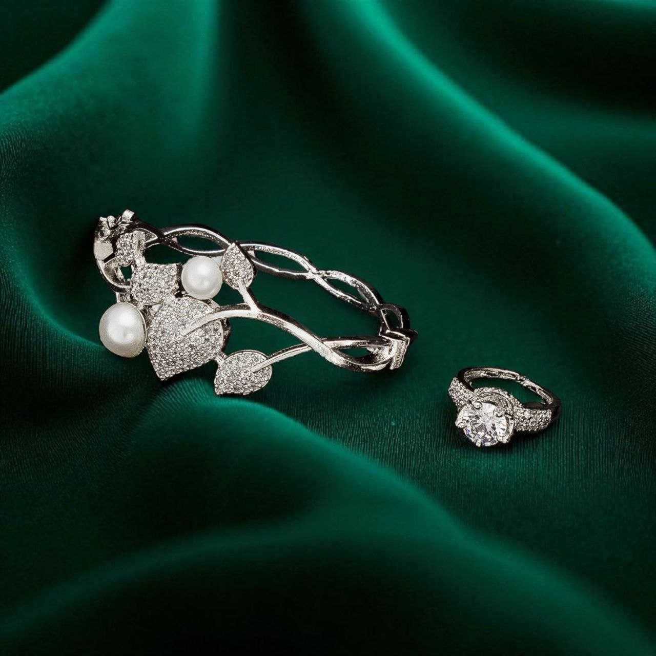 Ynf Brass Womens Jewellery Wholesale AD Diamond Bracelet Diamond Bracelets Antique Bracelet Manufacturer - Jewellery Export