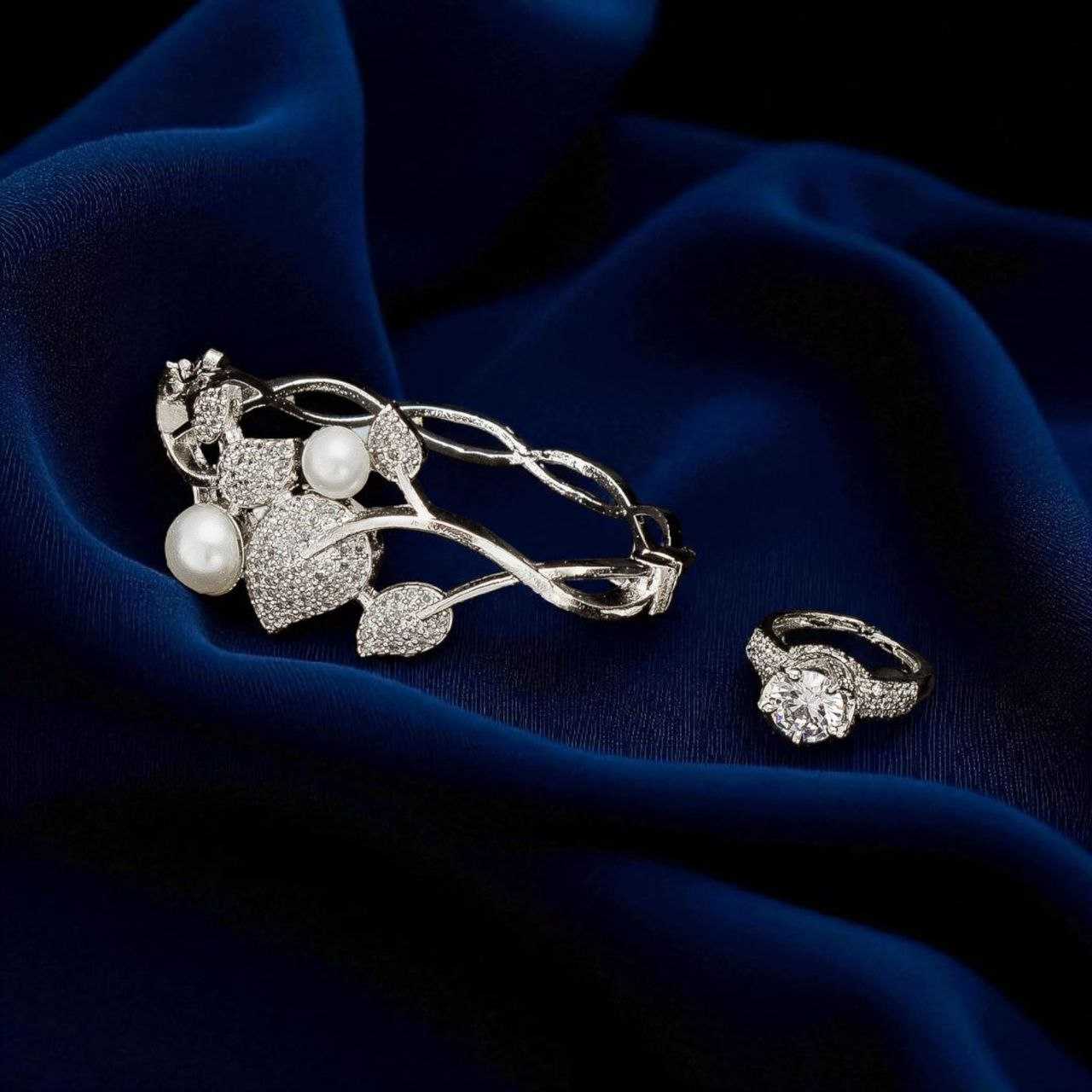 Ynf Brass Womens Jewellery Wholesale AD Diamond Bracelet Diamond Bracelets Antique Bracelet Manufacturer - Jewellery Export