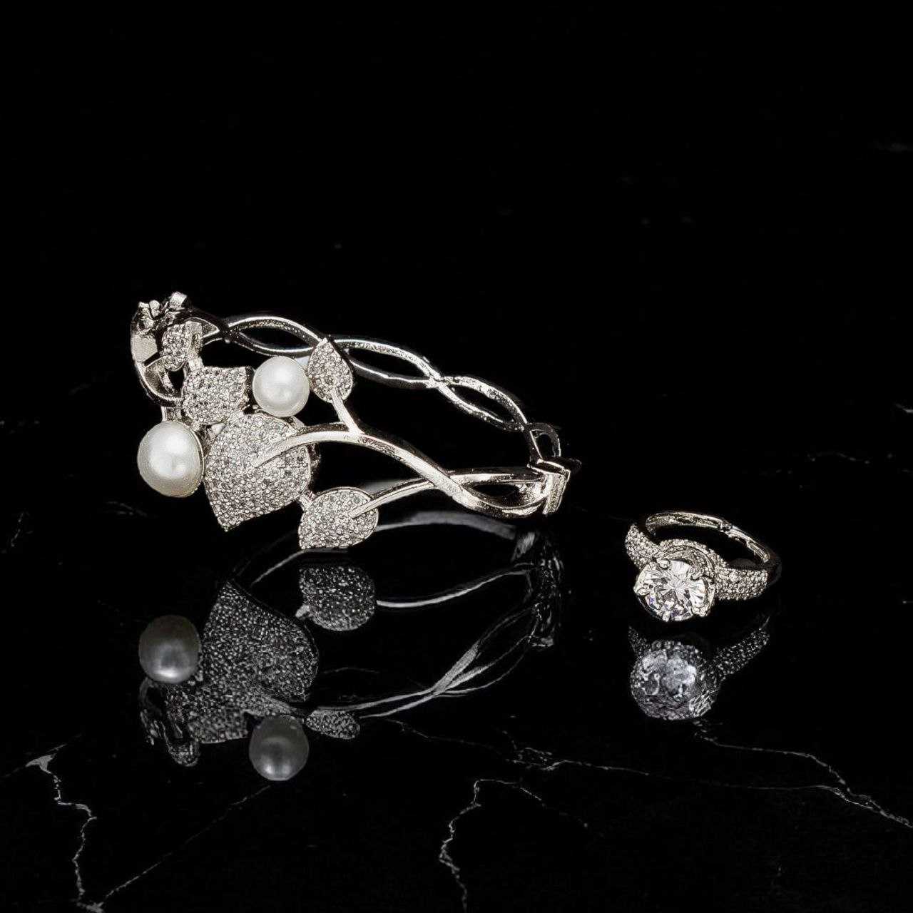 Ynf Brass Womens Jewellery Wholesale AD Diamond Bracelet Diamond Bracelets Antique Bracelet Manufacturer - Jewellery Export