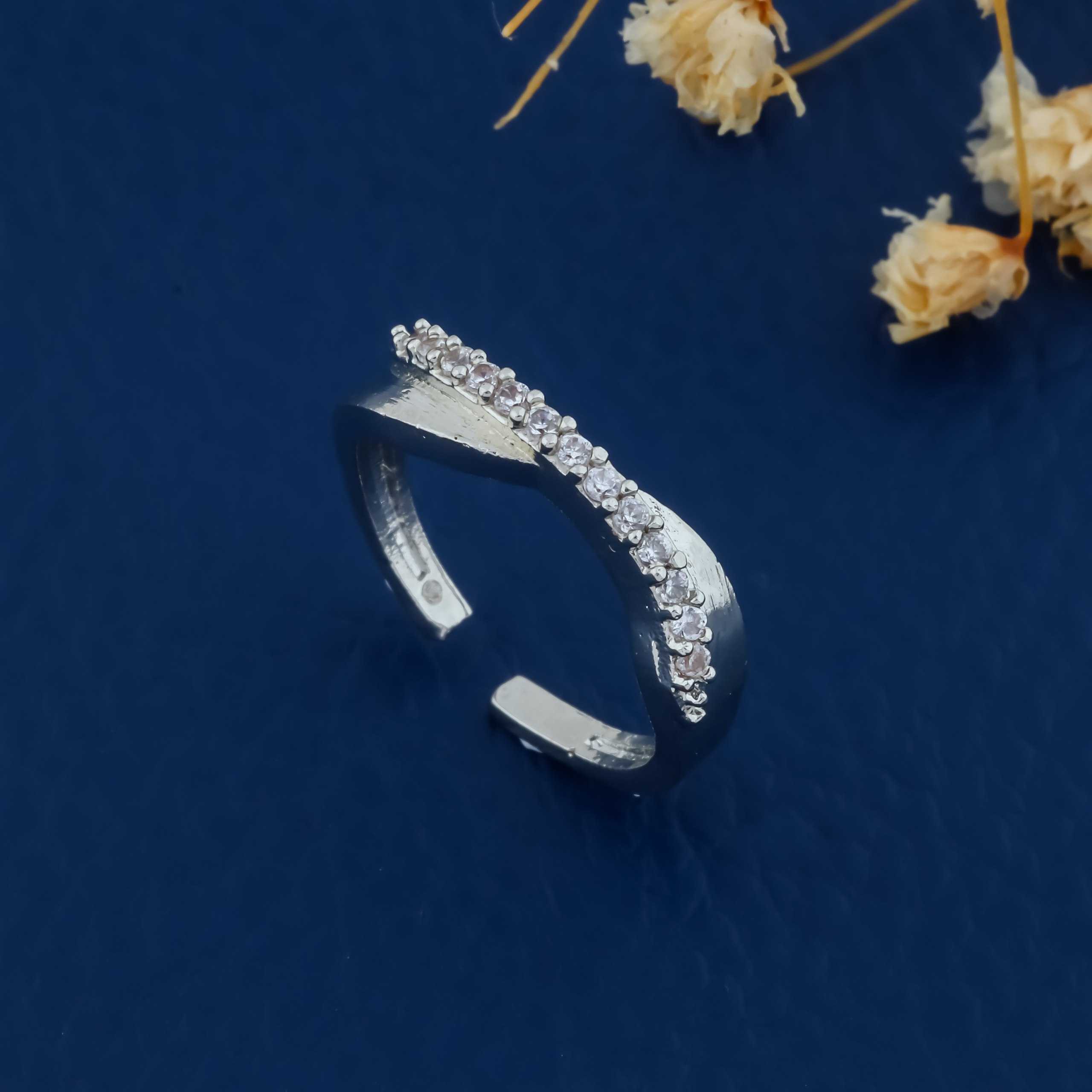 Ynf Brass Womens Jewellery Wholesale Diamond Rings AD Diamond Rings Antique Ring Manufacturer - Jewellery Export