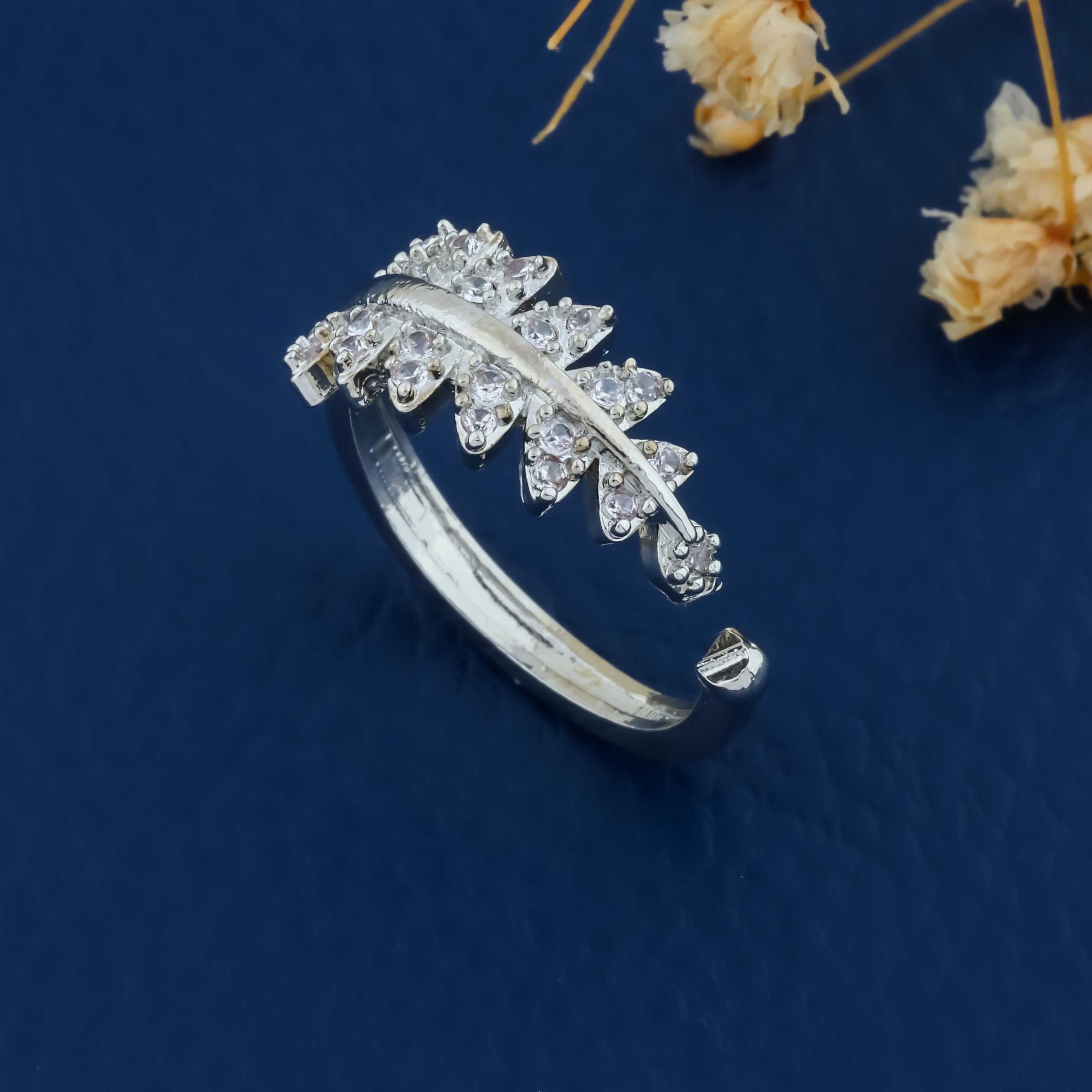 Ynf Brass Womens Jewellery Wholesale Diamond Rings AD Diamond Rings Antique Ring Manufacturer - Jewellery Export