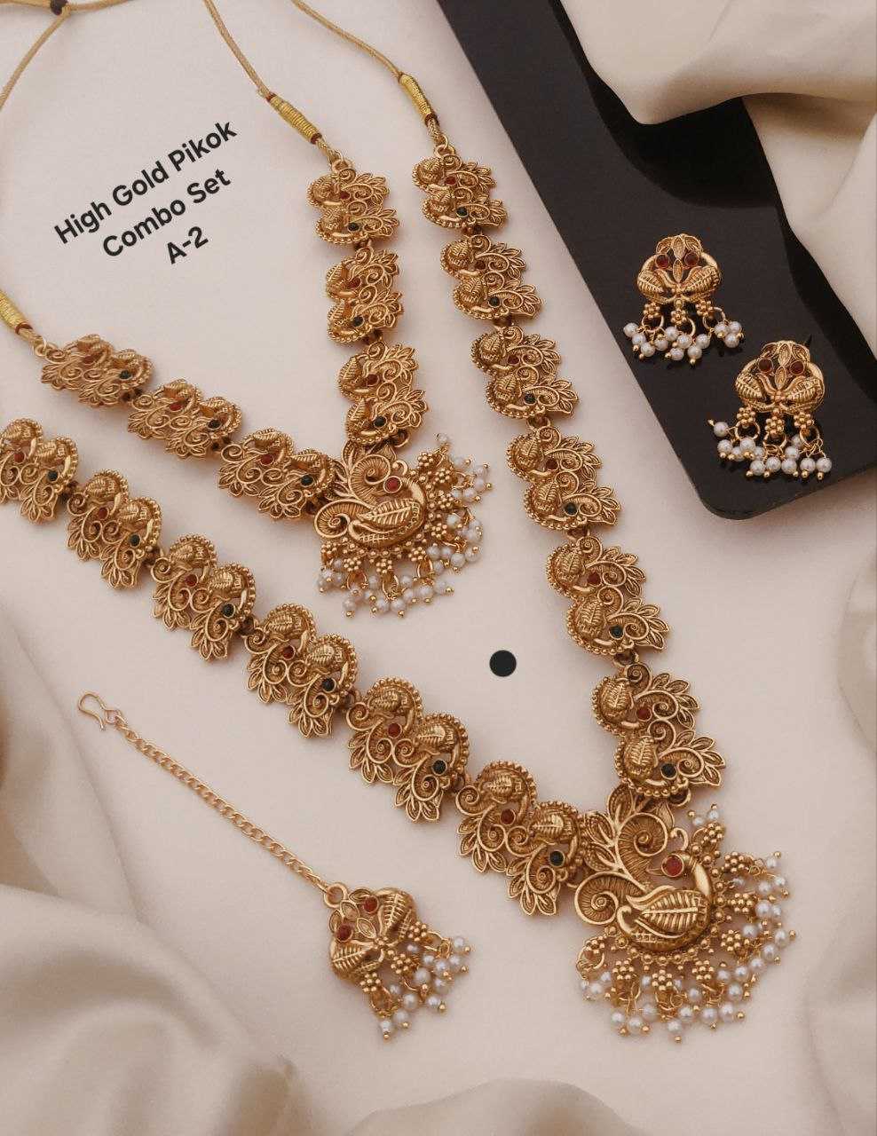 Ynf Brass Womens Jewellery Wholesale Long Sets Temple Jewelry Traditional Jewelry Manufacturer - Jewellery Export