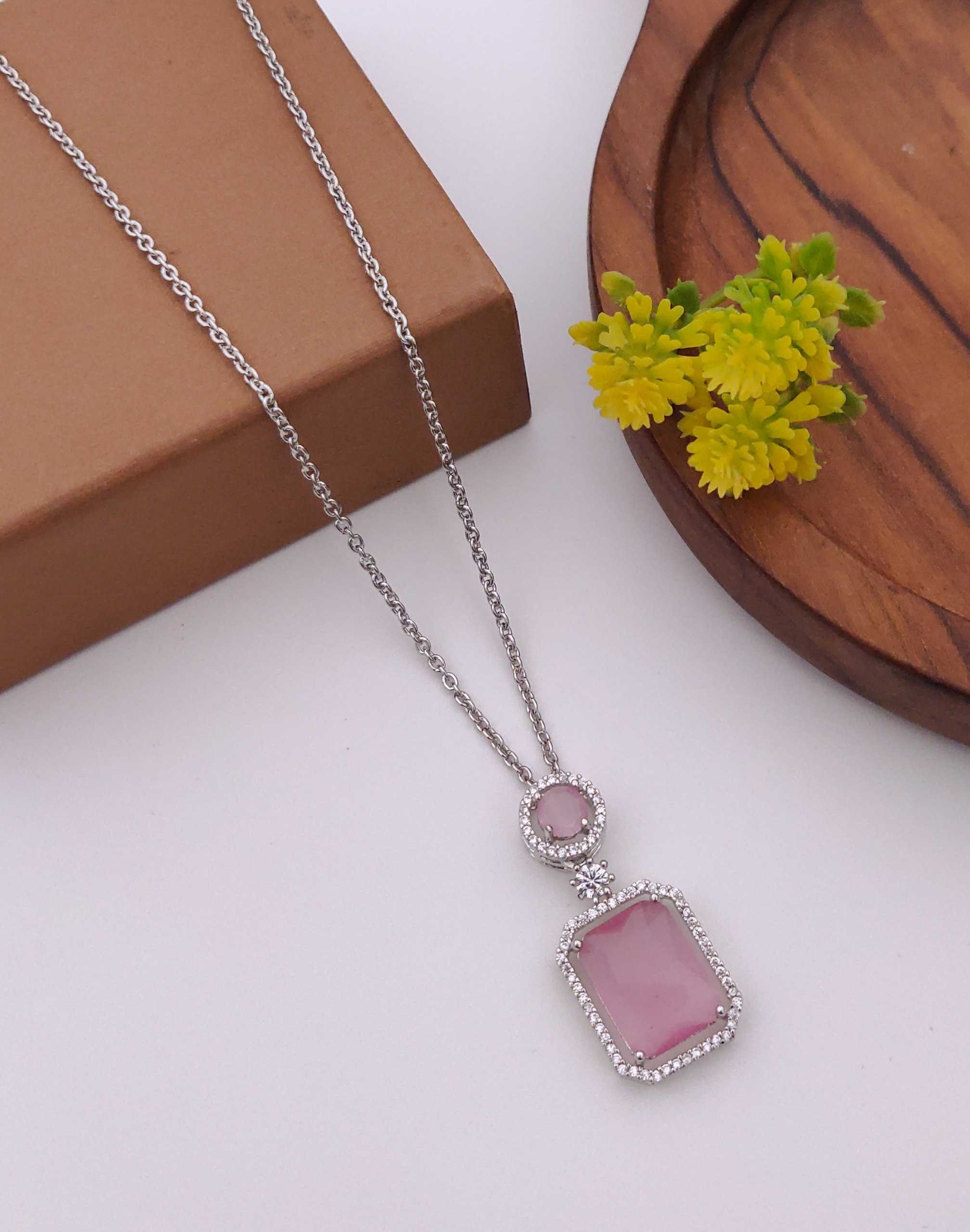 Ynf AD Diamond KESH191 114 Womens Jewellery Festive Collections Wholesale Artificial Pendant Set Fashion Pendant Pendant Manufacturer - Jewellery Export