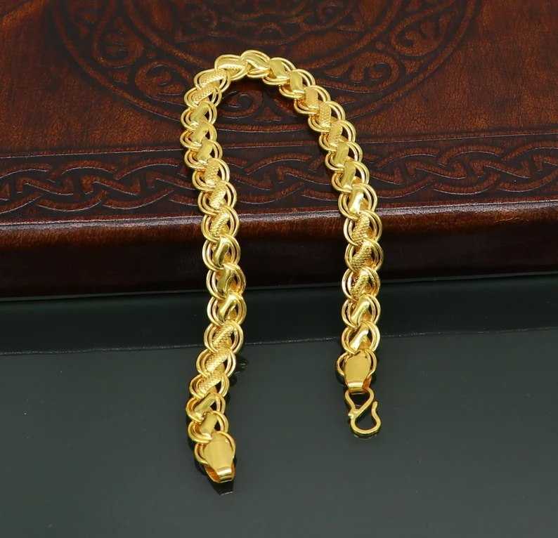 Ynf Brass KESH191 107 Womens Jewellery Festive Collections Wholesale Brass Gold Bracelets Golden Bracelet Fashion Bracelets Manufacturer - Jewellery Export