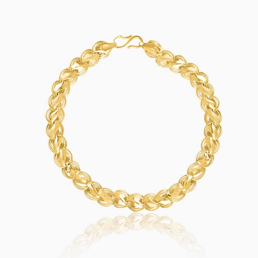 Ynf Brass KESH191 107 Womens Jewellery Festive Collections Wholesale Brass Gold Bracelets Golden Bracelet Fashion Bracelets Manufacturer - Jewellery Export