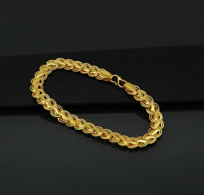 Ynf Brass KESH191 107 Womens Jewellery Festive Collections Wholesale Brass Gold Bracelets Golden Bracelet Fashion Bracelets Manufacturer - Jewellery Export