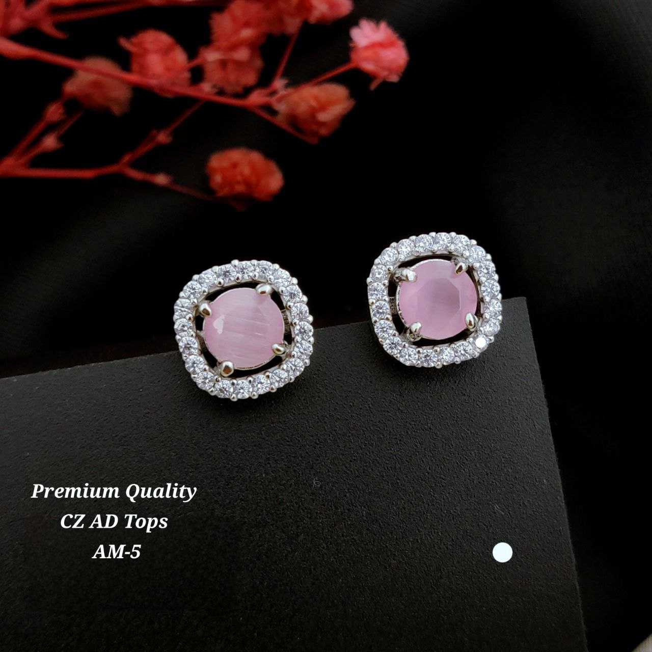 Ynf Brass KESH193 1 Womens Jewellery Wholesale Fancy Earrings Artificial Earring Artificial Diamond Earrings Manufacturer - Jewellery Export