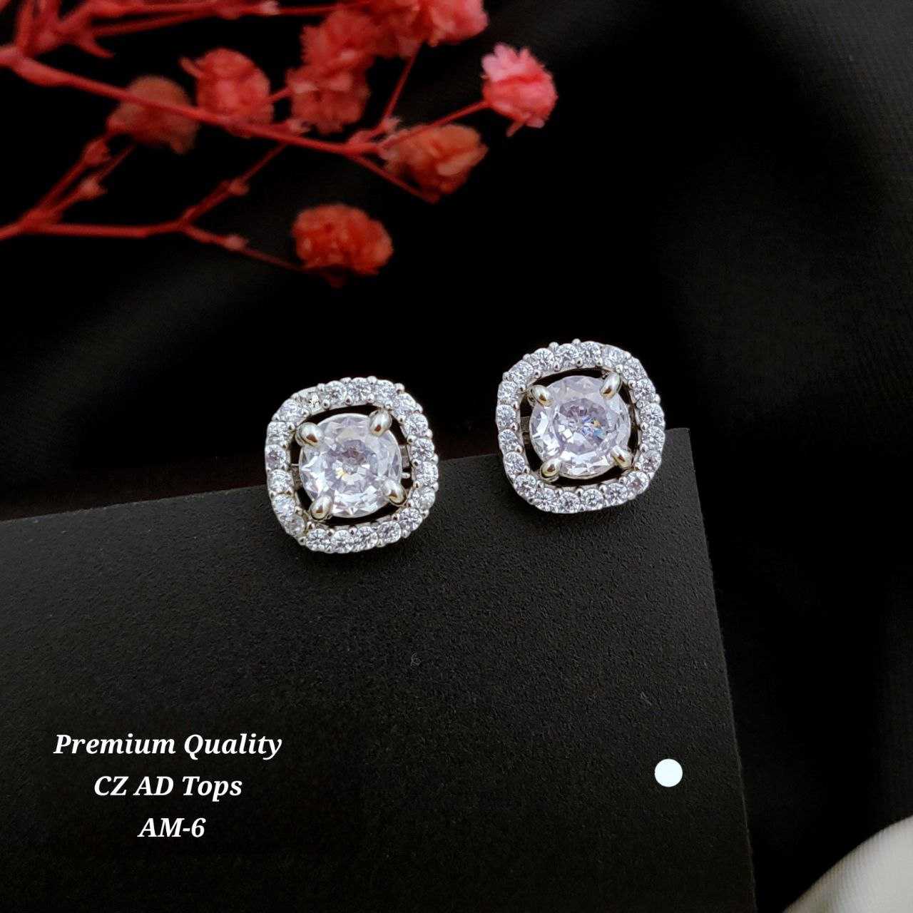 Ynf Brass KESH193 1 Womens Jewellery Wholesale Fancy Earrings Artificial Earring Artificial Diamond Earrings Manufacturer - Jewellery Export