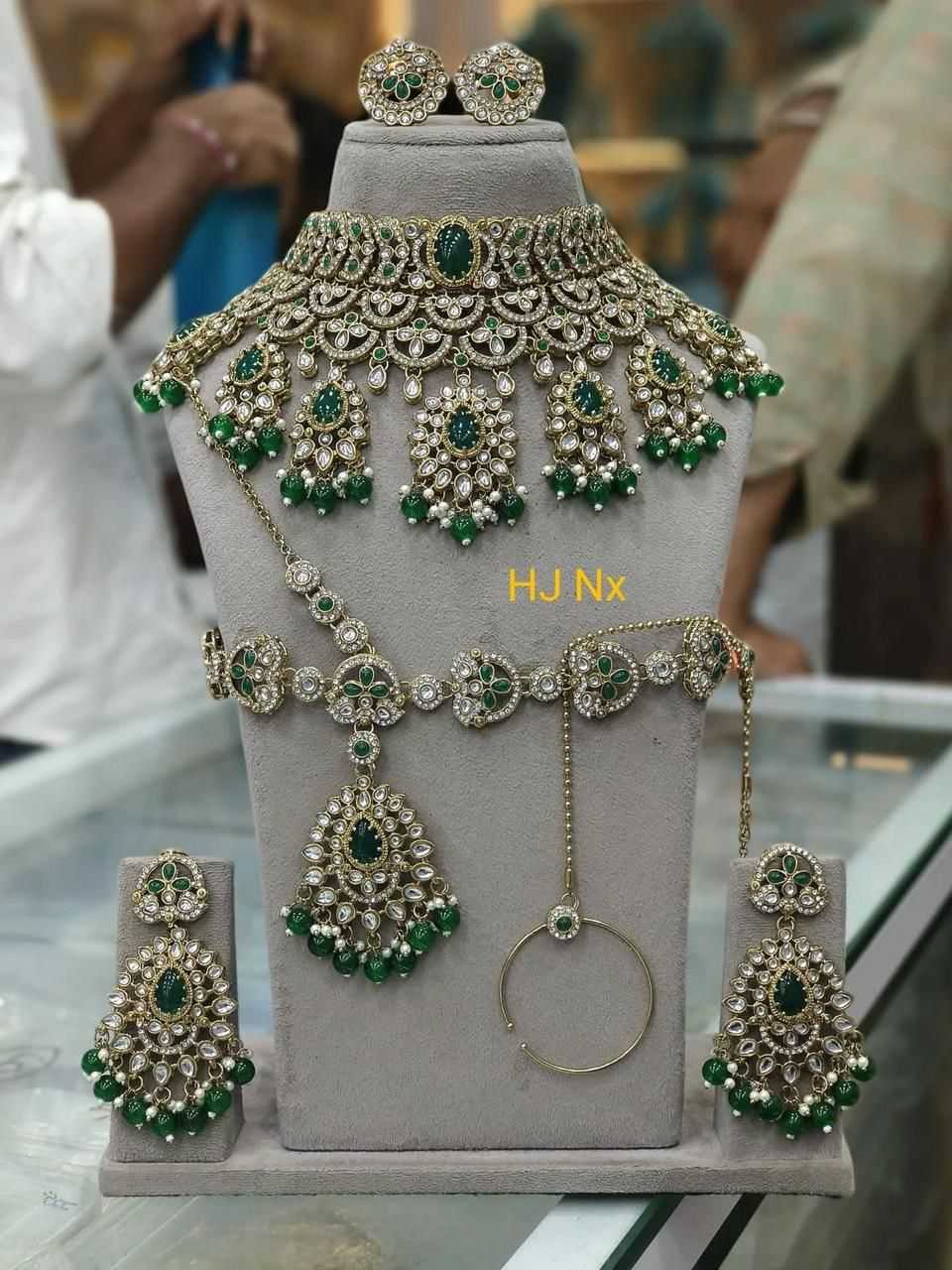 Ynf Brass KESH494 Womens Jewellery Wholesale AD Diamond Necklace Designer Crystal Necklaces Necklaces Set Manufacturer - Jewellery Export