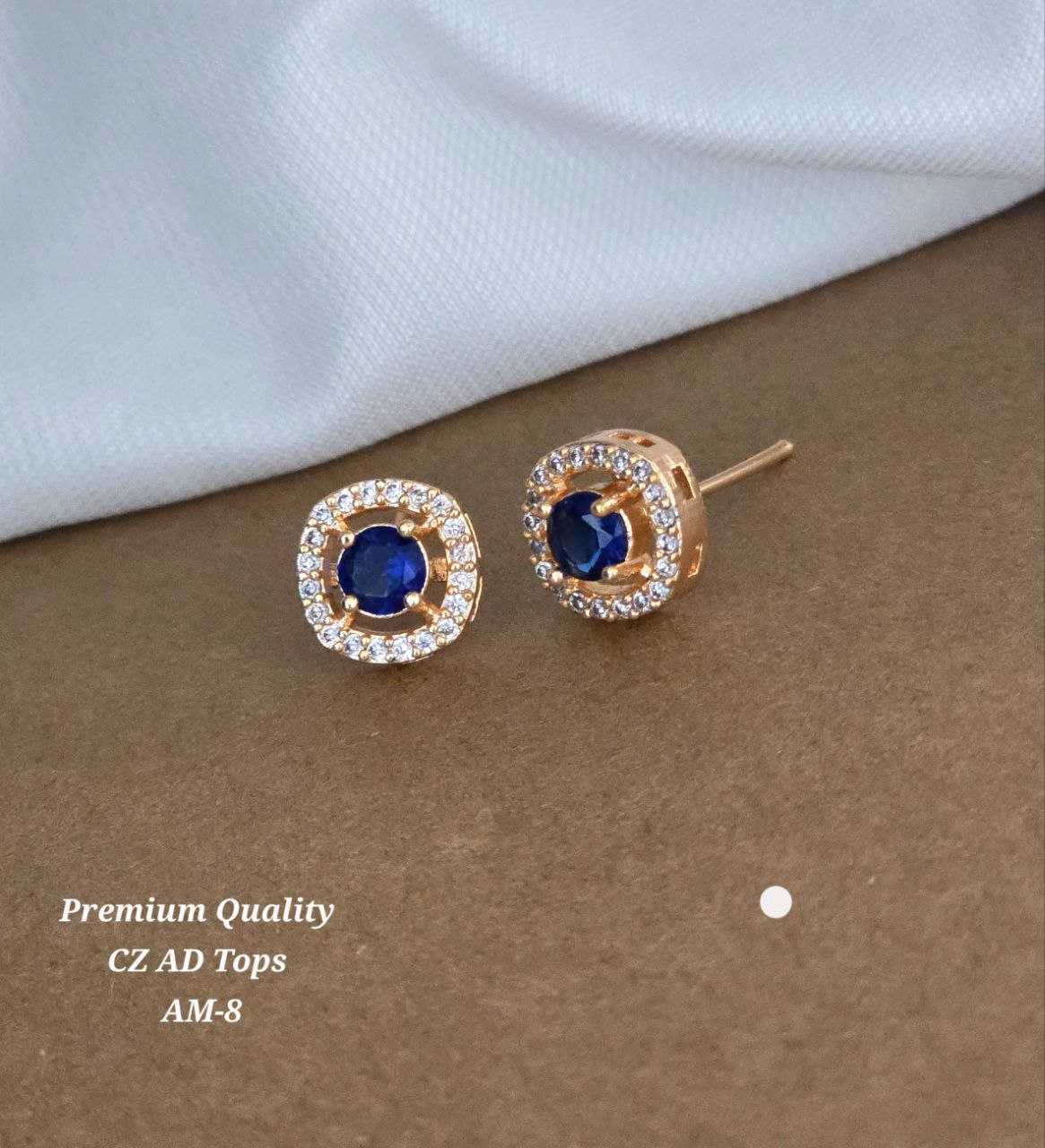 Ynf Alloy KESH193 135 Womens Jewellery Festive Collections Wholesale Fancy Earrings AD Diamond Earring Earrings With Stones Manufacturer - Jewellery Export