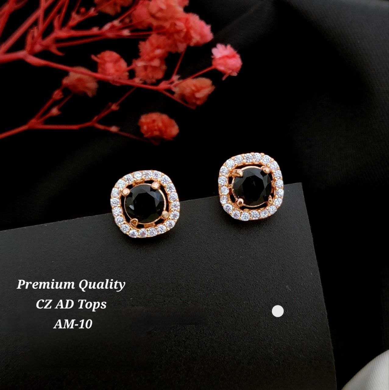 Ynf Alloy KESH193 135 Womens Jewellery Festive Collections Wholesale Fancy Earrings AD Diamond Earring Earrings With Stones Manufacturer - Jewellery Export