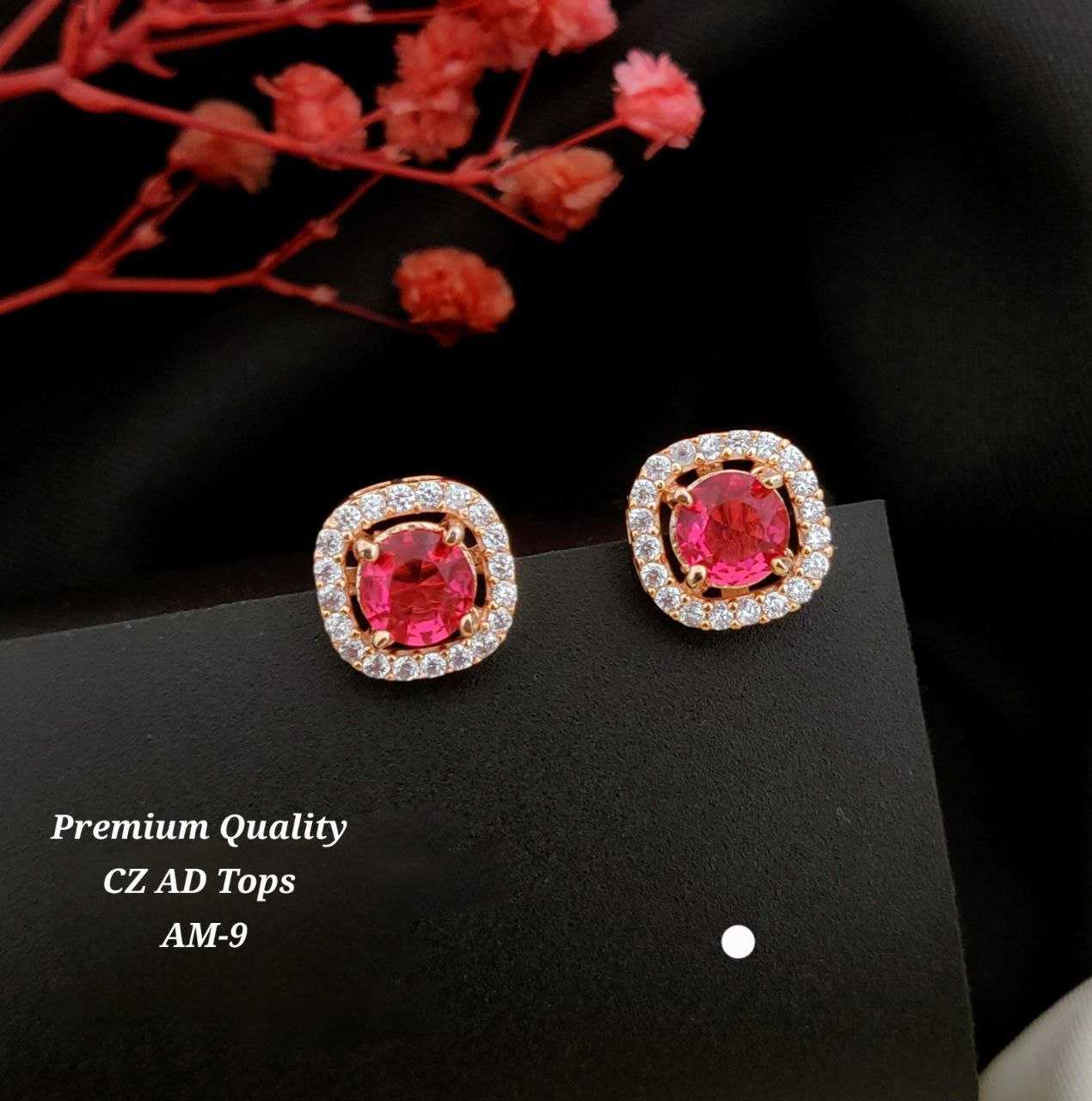 Ynf Alloy KESH193 135 Womens Jewellery Festive Collections Wholesale Fancy Earrings AD Diamond Earring Earrings With Stones Manufacturer - Jewellery Export