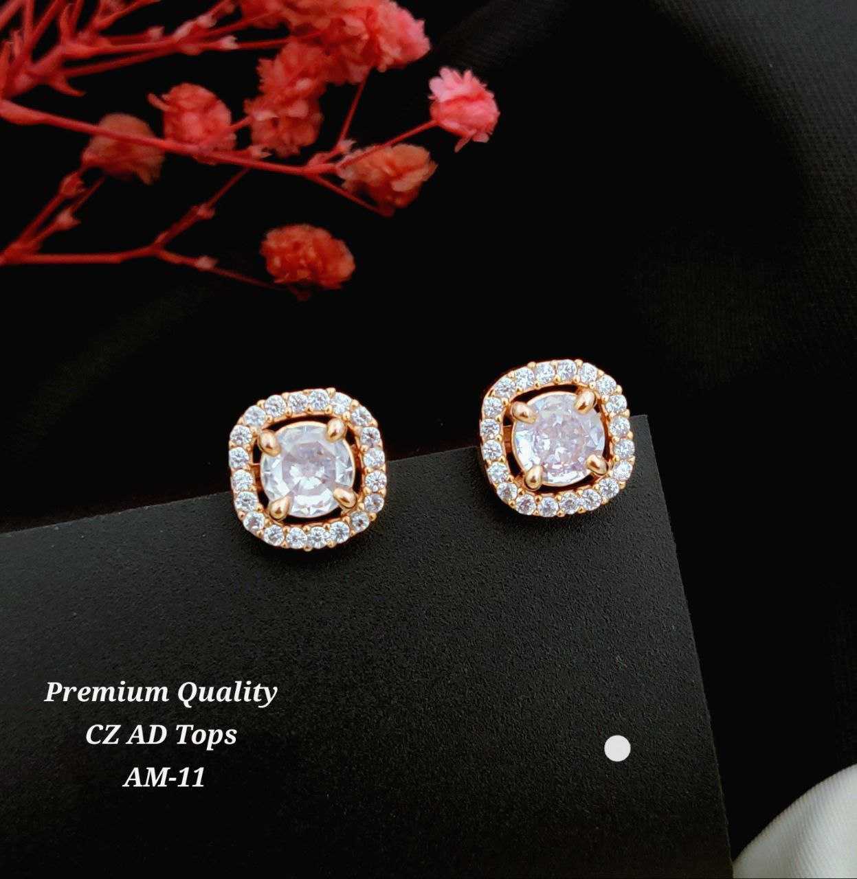 Ynf Alloy KESH193 135 Womens Jewellery Festive Collections Wholesale Fancy Earrings AD Diamond Earring Earrings With Stones Manufacturer - Jewellery Export