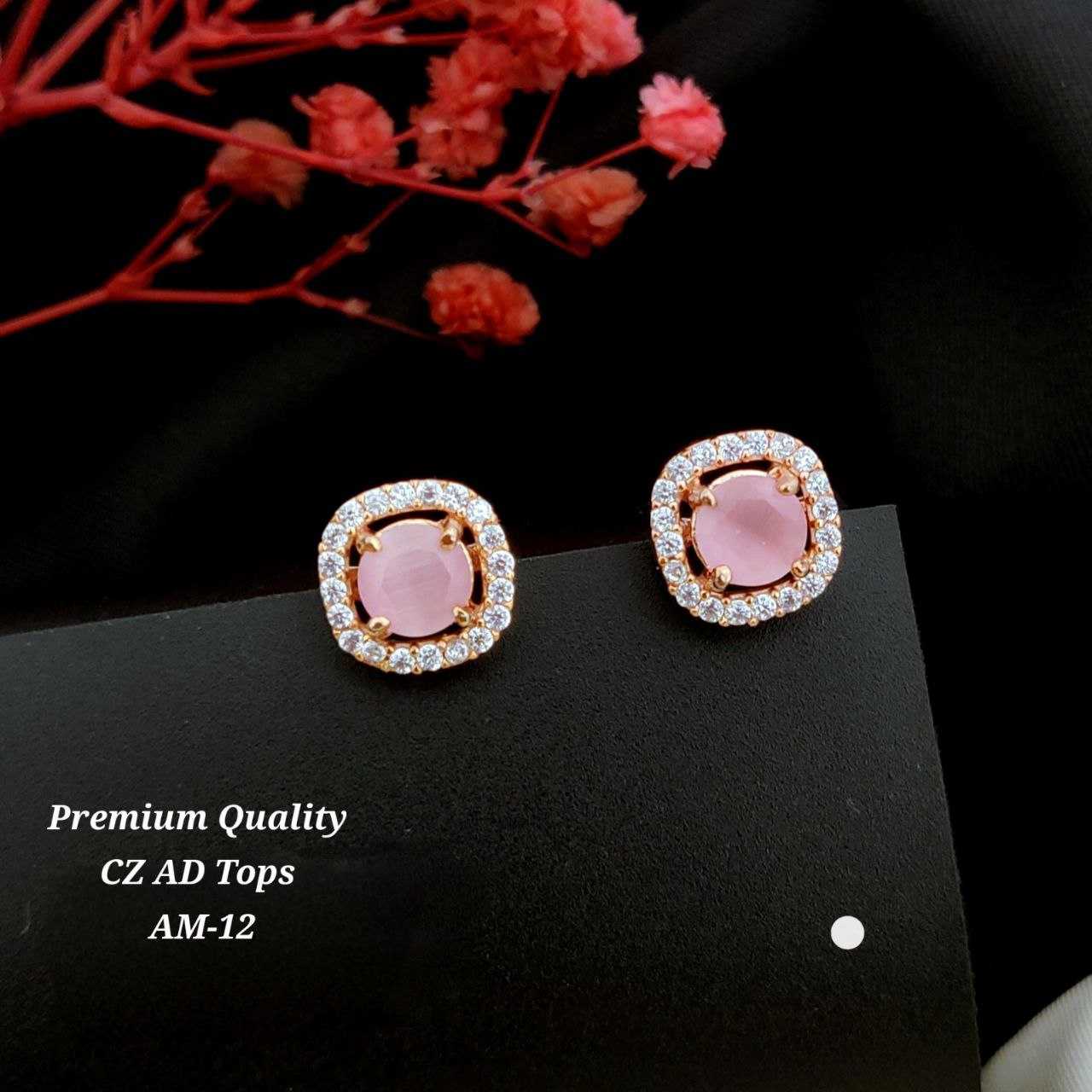 Ynf Alloy KESH193 135 Womens Jewellery Festive Collections Wholesale Fancy Earrings AD Diamond Earring Earrings With Stones Manufacturer - Jewellery Export