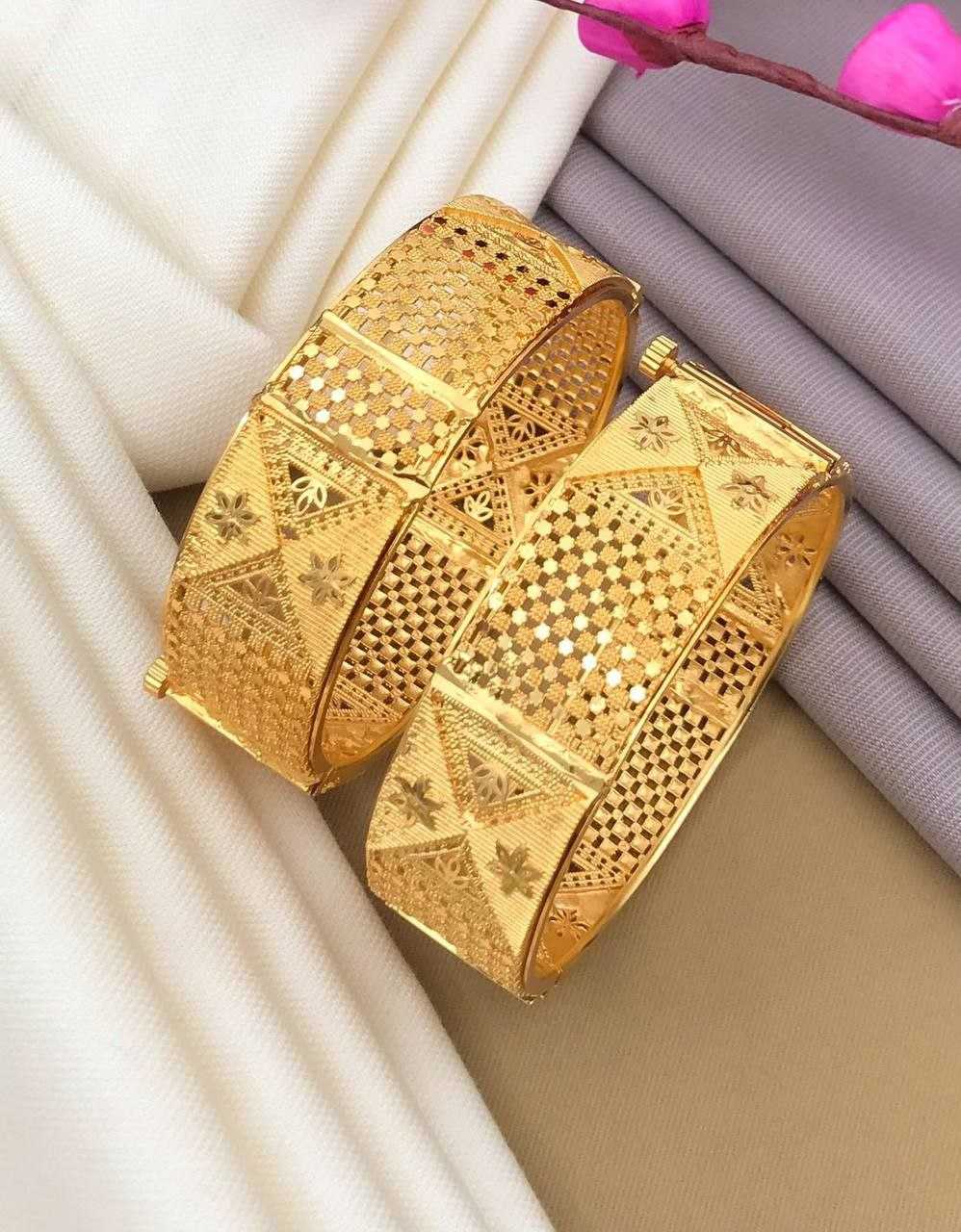 Ynf Brass 103 Womens Jewellery Festive Collections Wholesale Brass Gold Bangles Gold Plated Jewelry Party Wear Jewelry Manufacturer - Jewellery Export