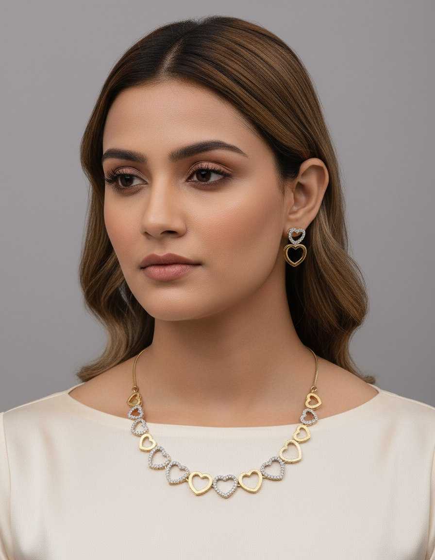 Ynf Brass KESH191 1 Womens Jewellery Wholesale Fancy Mala Necklaces Pearl Necklace Set Manufacturer - Jewellery Export