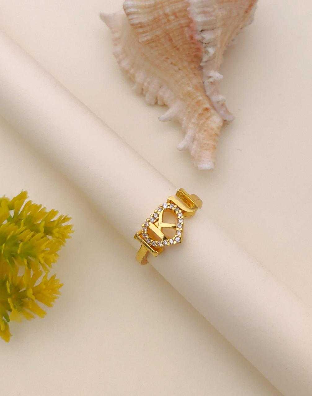 Ynf Brass KESH191 1 Womens Jewellery Wholesale Oxidized Rings Gold Rings Manufacturer - Jewellery Export