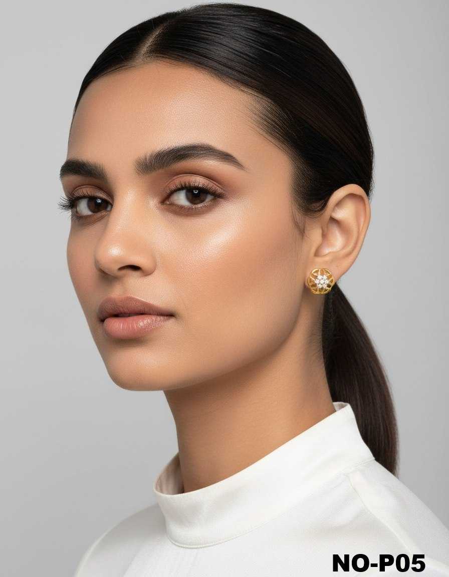 Ynf Brass KESH191 10 Womens Jewellery Wholesale Fancy Earrings Kundan Earrings Manufacturer - Jewellery Export