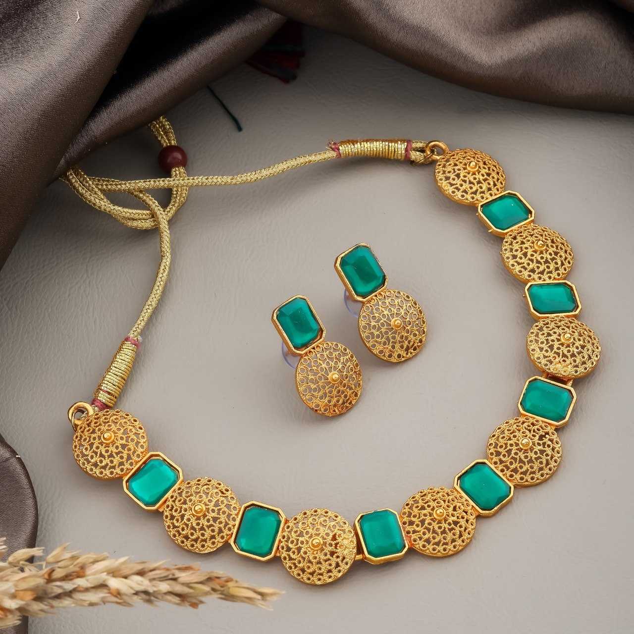 Ynf Brass KESH191 2 Womens Jewellery Wholesale Necklaces Set Pearl Necklace Set Manufacturer - Jewellery Export