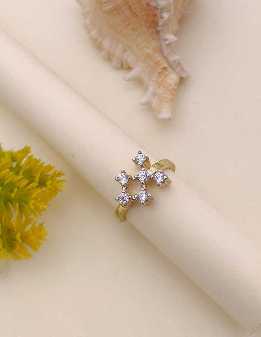 Ynf Brass KESH191 3 Womens Jewellery Wholesale AD Diamond Rings Fashion Rings Manufacturer - Jewellery Export