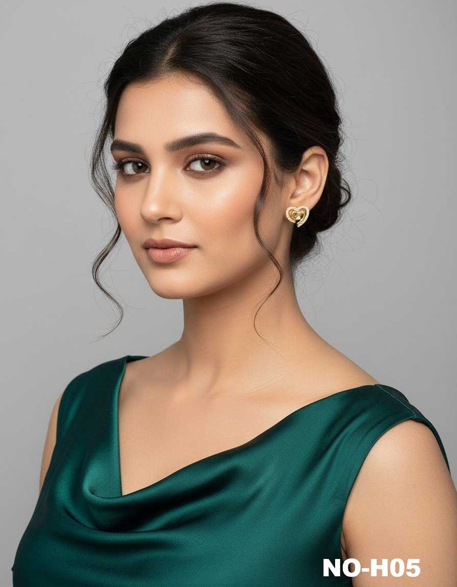 Ynf Brass KESH191 9 Womens Jewellery Wholesale Fancy Earrings Oxidized Earrings Manufacturer - Jewellery Export