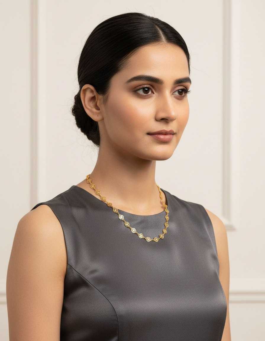 Ynf Brass KESH191 Womens Jewellery Wholesale Women Chain Manufacturer - Jewellery Export