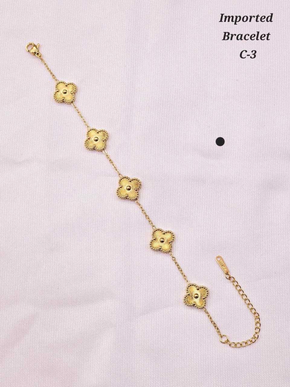 Ynf Brass KESH193 132 Womens Jewellery Festive Collections Wholesale Brass Gold Bracelets Golden Bracelet Fashion Bracelets Manufacturer - Jewellery Export