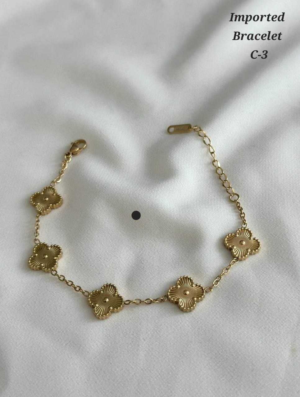 Ynf Brass KESH193 132 Womens Jewellery Festive Collections Wholesale Brass Gold Bracelets Golden Bracelet Fashion Bracelets Manufacturer - Jewellery Export