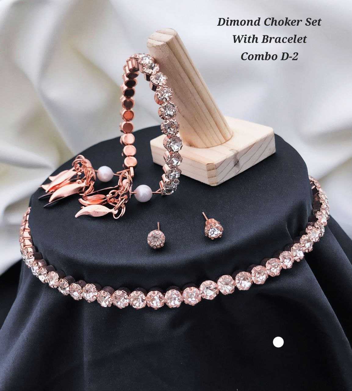 Ynf Brass KESH193 NECKLACE Womens Jewellery Wholesale Choker Necklaces Necklaces Set Diamond Bracelets Manufacturer - Jewellery Export