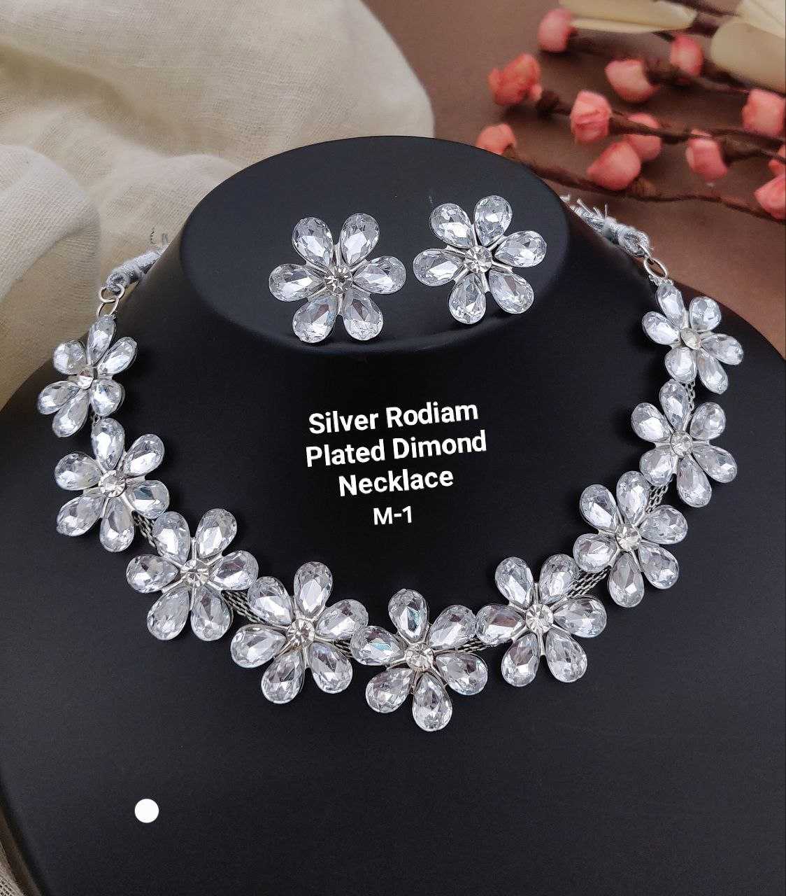 Ynf Brass KESH193 NECKLACE Womens Jewellery Wholesale Necklaces Set Traditional Jewelry Earrings With Stones Manufacturer - Jewellery Export