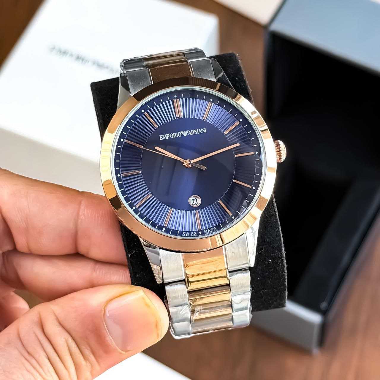 Ynf Brass KESH595 Armani 7AA Mens Jewellery Wholesale Mens Fashion Watches Manufacturer - Jewellery Export