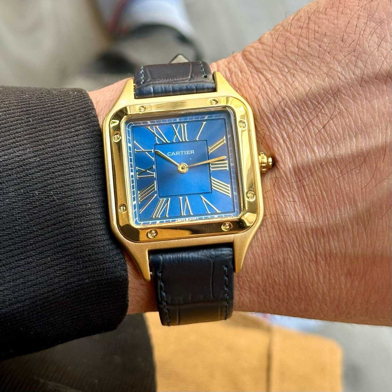 Ynf Brass KESH595 Cartier Santos Dumont Mens Jewellery Wholesale Mens Fashion Watches Manufacturer - Jewellery Export