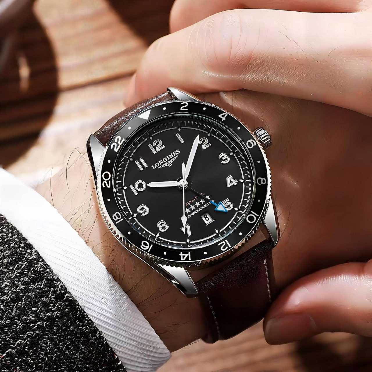 Ynf Brass KESH595 Longines Spirit Mens Jewellery Wholesale Mens Fashion Watches Manufacturer - Jewellery Export