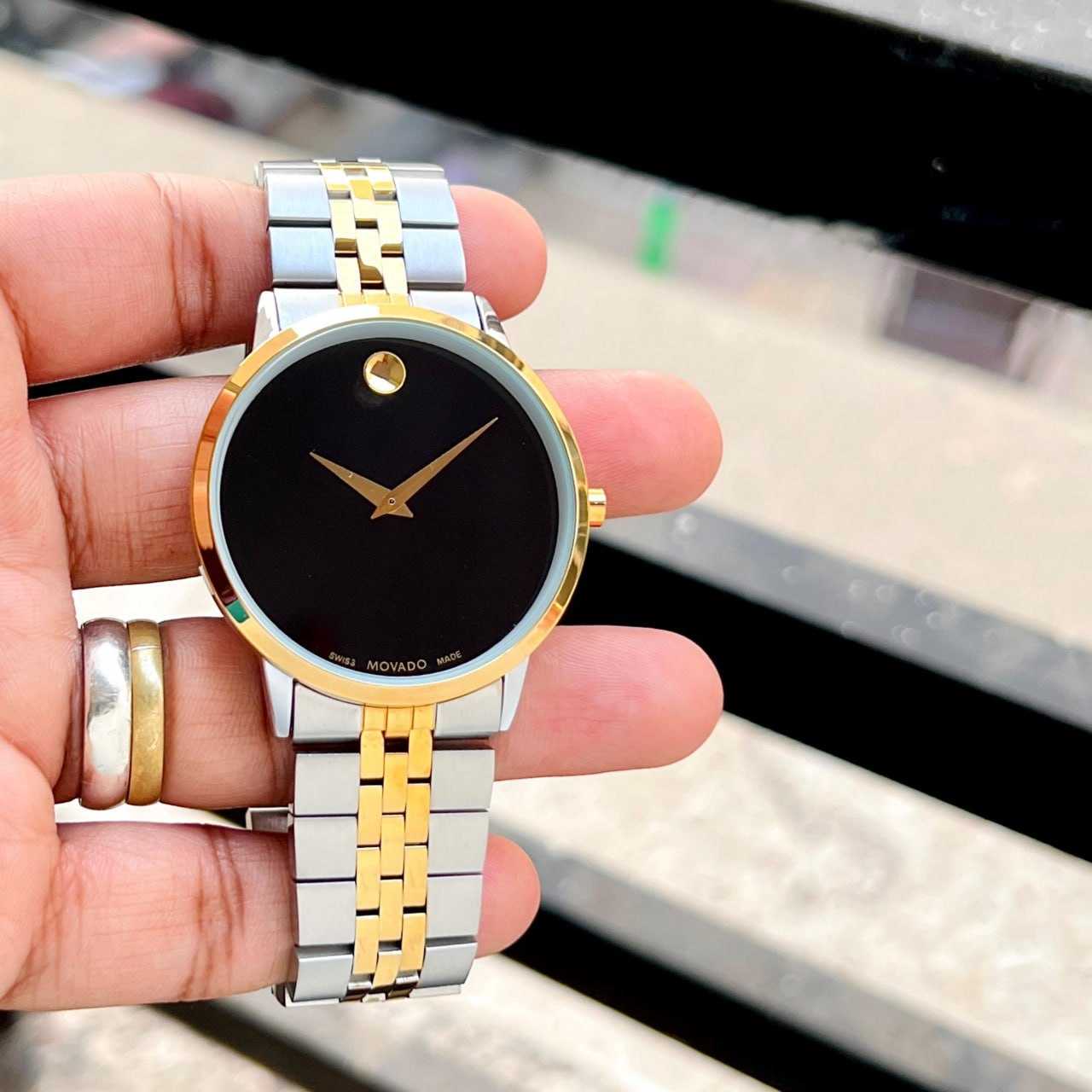 Ynf Brass KESH595 Movado Museum 0607200 Mens Jewellery Wholesale Mens Luxury & Designer Watches Manufacturer - Jewellery Export