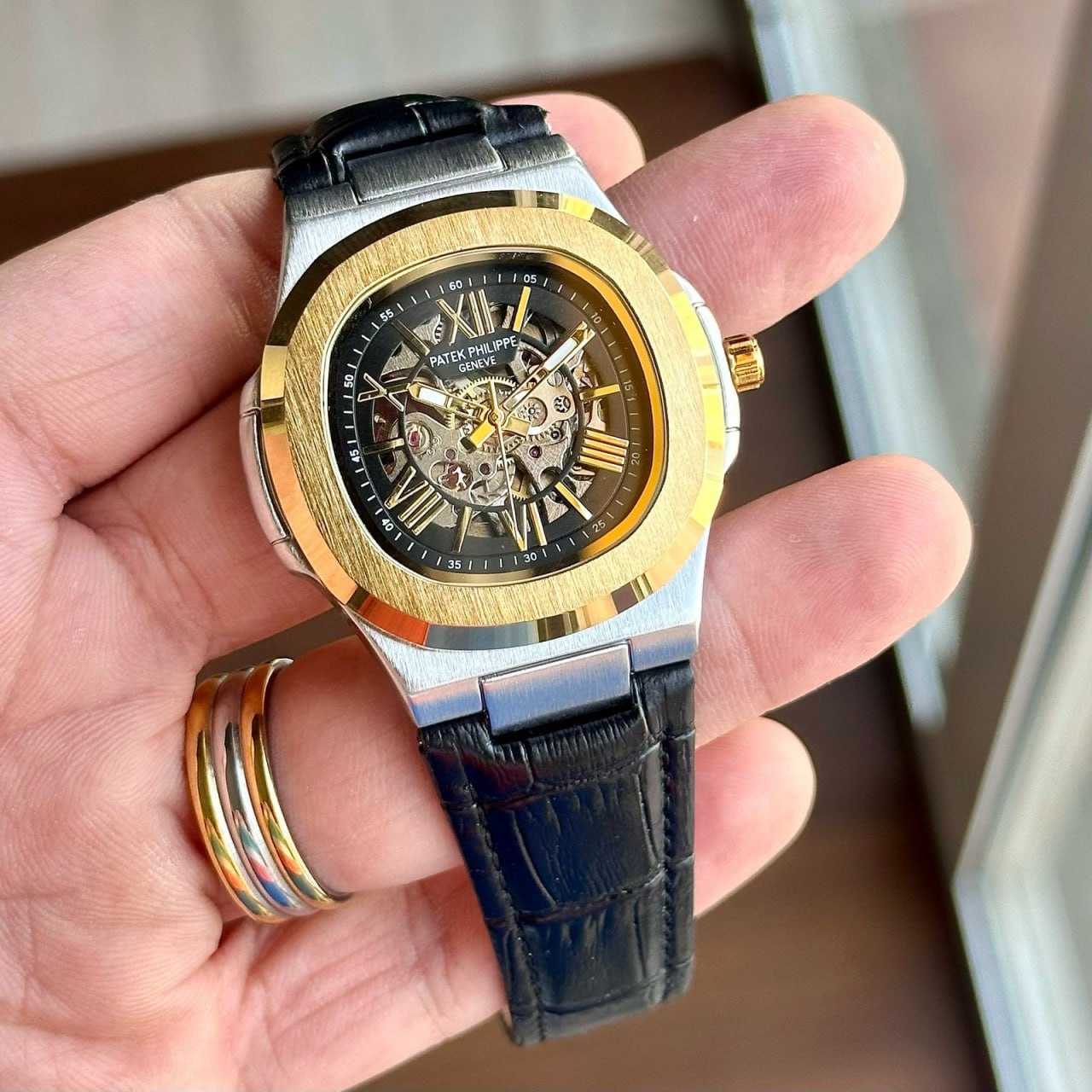 Ynf Brass KESH595 patek Nautilus Mens Jewellery Wholesale Mens Fashion Watches Manufacturer - Jewellery Export