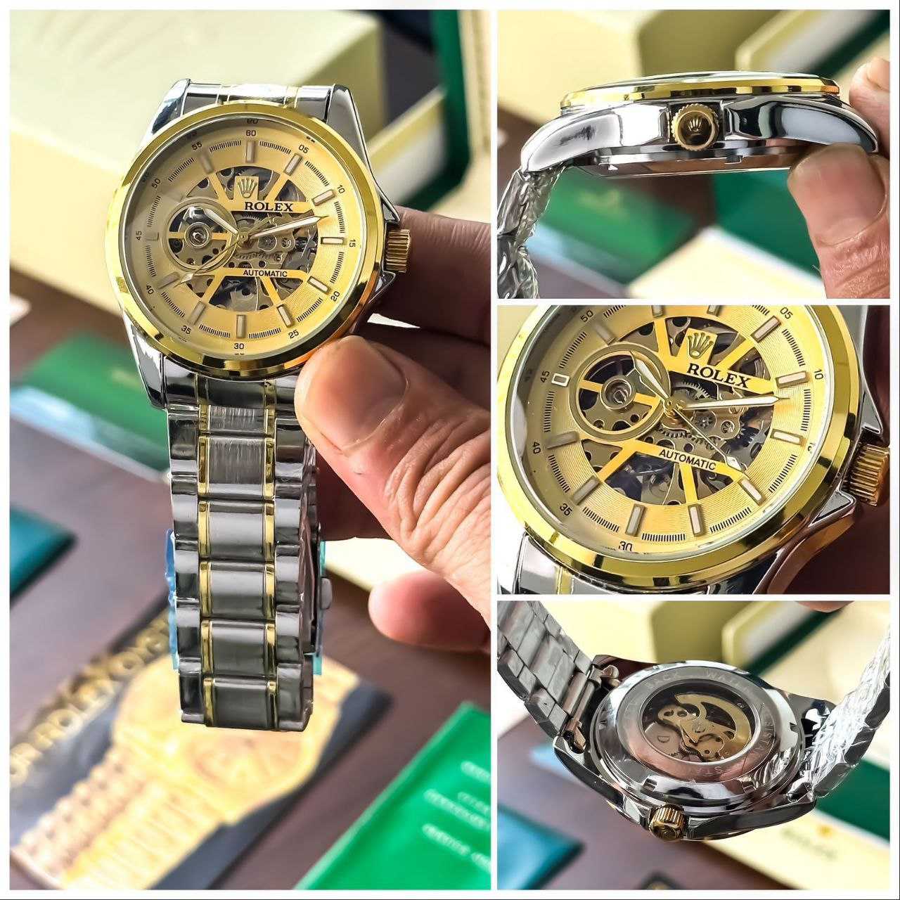 Ynf Brass KESH595 Rolex iconic Mens Jewellery Wholesale Mens Luxury & Designer Watches Manufacturer - Jewellery Export