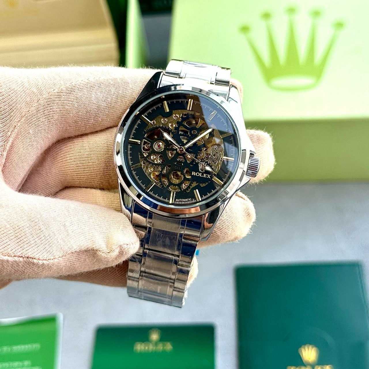 Ynf Brass KESH595 Rolex Silver Mens Jewellery Wholesale Mens Fashion Watches Manufacturer - Jewellery Export